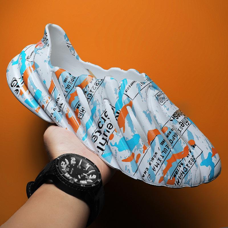 

Летние сандалии, большие размеры 45, мужская и женская обувь, модные повседневные сандалии на платформе из ЭВА, уличные дышащие пляжные сандалии 36