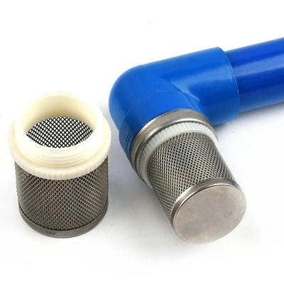1Pcs Water Clean Hose Filter Joint Percolator 304 Stainless Steel Mesh Screen Filter 1/2" 3/4" 1" Water Pump Fitting Net Filter