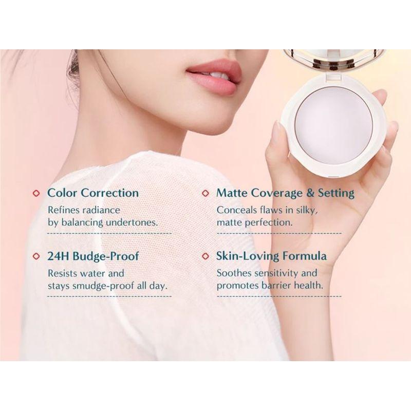 Florasis - Flawless Jade Breathable Color Correcting Pressed Powder - 4 Shades