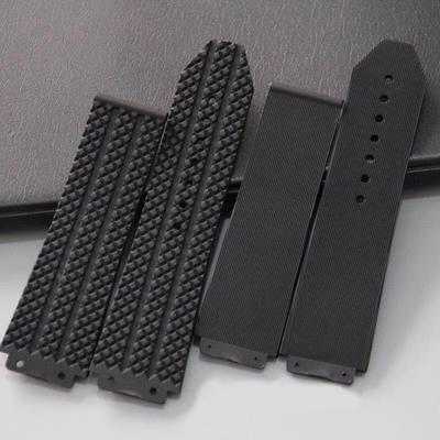 Uhrenarmband für HUBLOT BIG BANG Hochwertiges Silikon 26*19mm Wasserdichtes Herren-Uhrenarmband Kette Gummi-Uhrenarmband