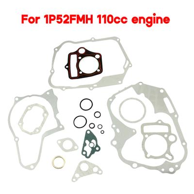 Compatibil pentru 110CC Dirt Bike Go Karts ATV-uri Motocicletă Cilindru Motor Capăt superior Carterul statorului Kit garnituri capac ambreiaj