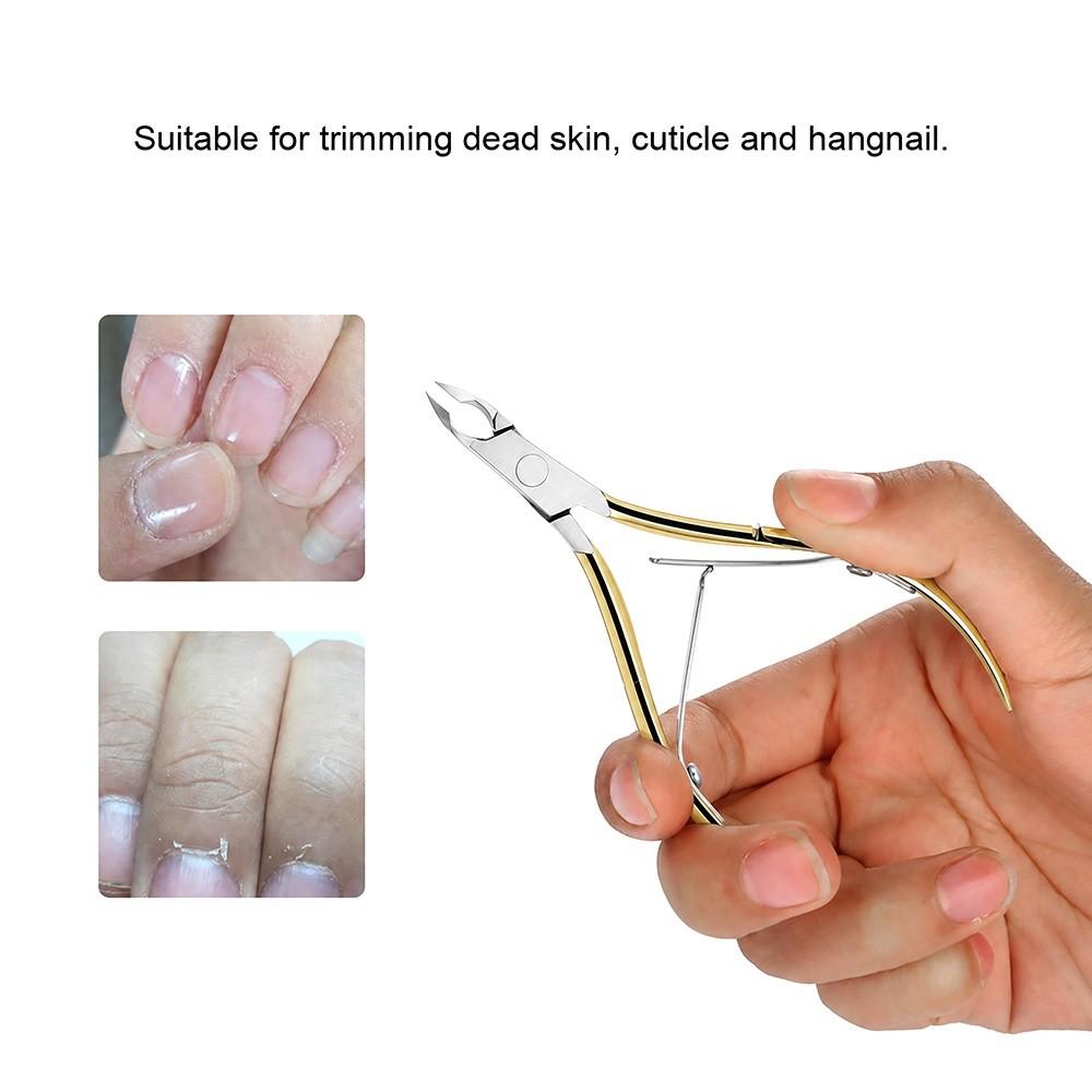 Stainless Steel Dead Skin Scissor Heavy Duty Ingrown Toenail Clipper Nail Nipper  Nail Care