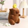 Toy Capybara Plush Animal Doll Shoulder Bag Chef Costume Children Holiday Gift
