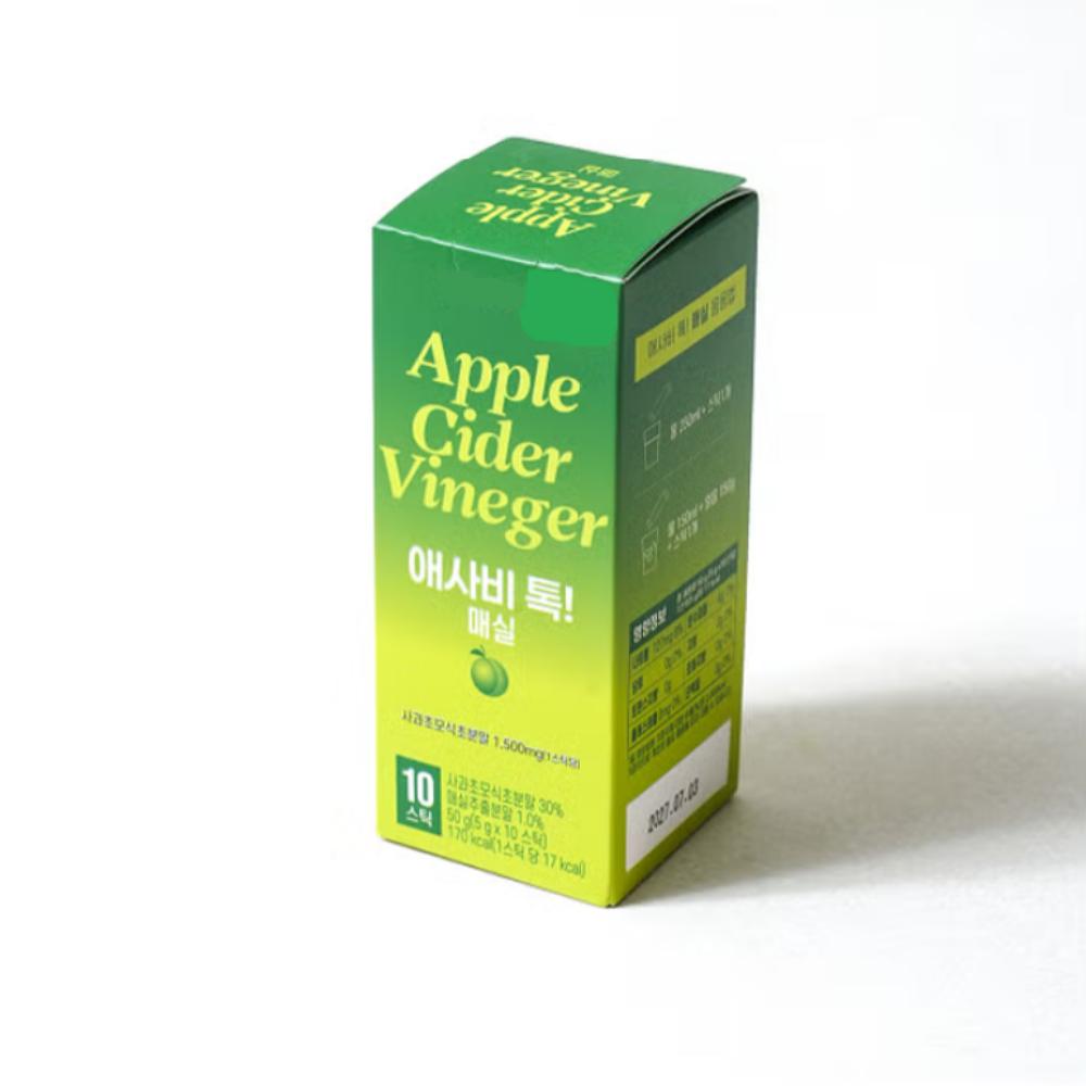 Asabi(ACV, Apple Cider Vinegar) Tok Plum + Omija(Korean Schisandra) 5 G X 20 Sticks