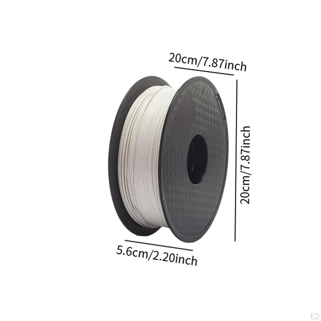 3D Printer Filamen 1.75mm 1kg Fit Most Wear Resistant No Tangling Strong Toughness PETG
