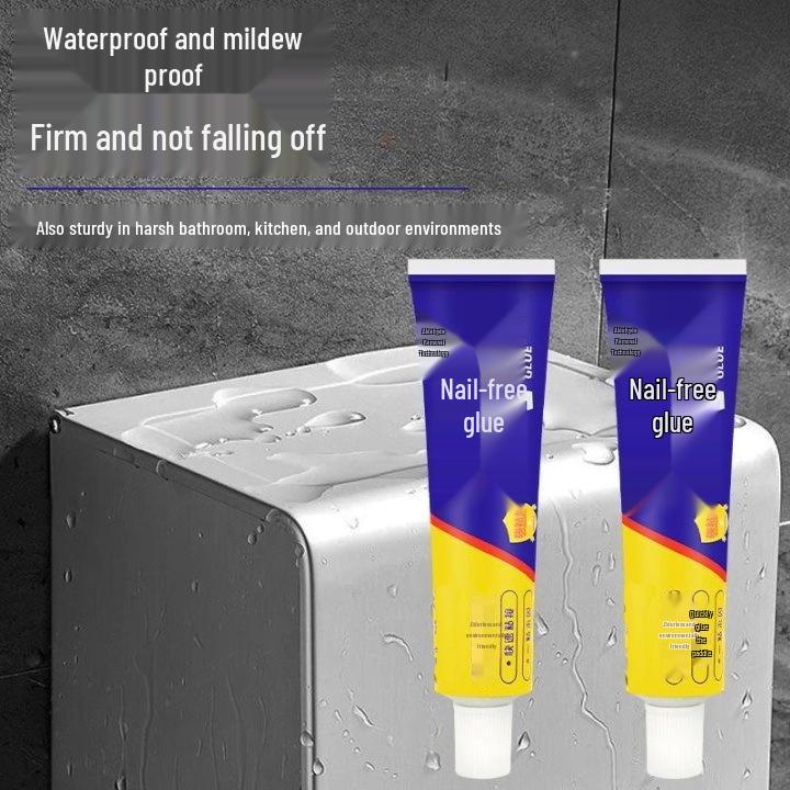 Newcomer Exclusive: Nail-Free Stick-on Adhesive for Wall Skirting & Tiles - 0.01 Free Shipping
