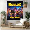 Roblox Custom Wall Tapestry Gift Personalized Tapestry Non-Fading Color Ideal for Home Decor Ideal for All Seasons Gifts For Family Or Friends