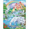 Puzzle - Unicorn and Rainbow - Less Than 100 Pieces - Cardboard - from 3 Years