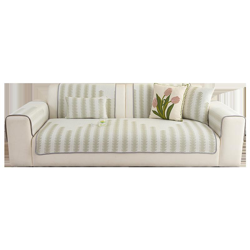 New Cool Sofa Cover Cloth Towel Light Luxury High-End Sofa Cover Summer Ice Silk Summer Sofa Cushion