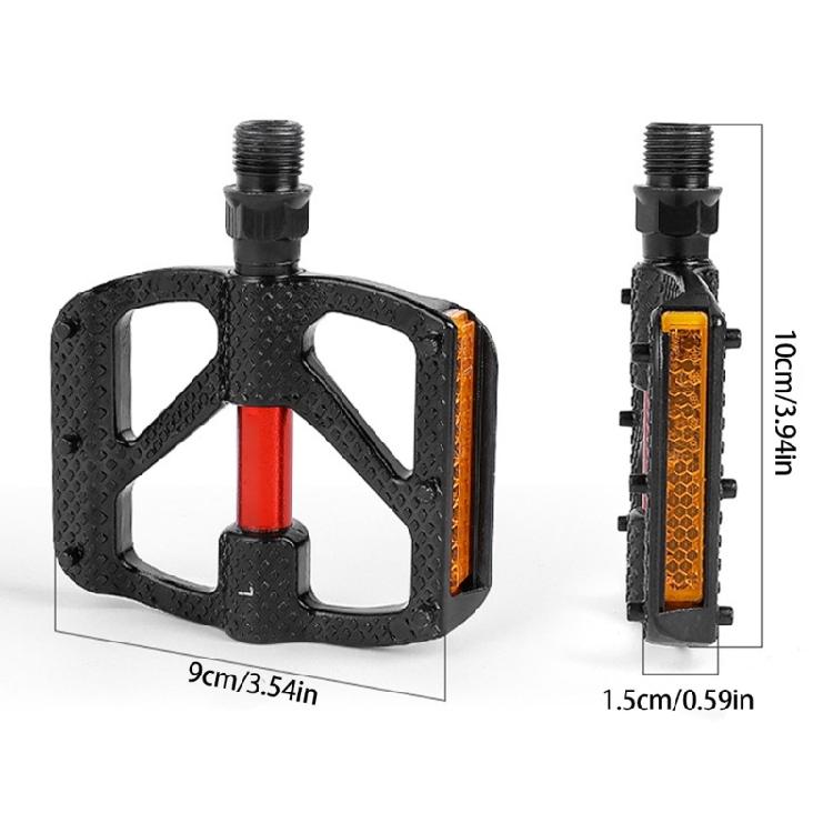 1pair Kids Bicycles Pedals Aluminum Alloys Antiskid Outdoor Bicycles Pedals for Smooth and Safe Cycling