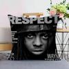 Hip Hop Rapper Lil Wayne Tha Carter Cushion Cover Decorative Pillow Sofa Home Decor Case Pillow Cases