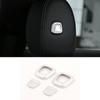 - Seat Headrest Switch Button Matte Silver For Benz GLE GLS Cover Trim