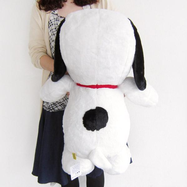 スヌーピー ぬいぐるみ 2L ブラック ハグハグ