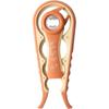 Apribarattoli 4-in-1 Multifunzionale Antiscivolo Apribarattoli Apribottiglie Vino Birra Apri Lattine Pinza Gadget da Cucina Accessori Vino