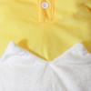 Chick Costume for Babies One-Piece Jumpsuit Cotton Blend Soft Breathable Newborn Outfit with Detachable Hood Easter Party Photography