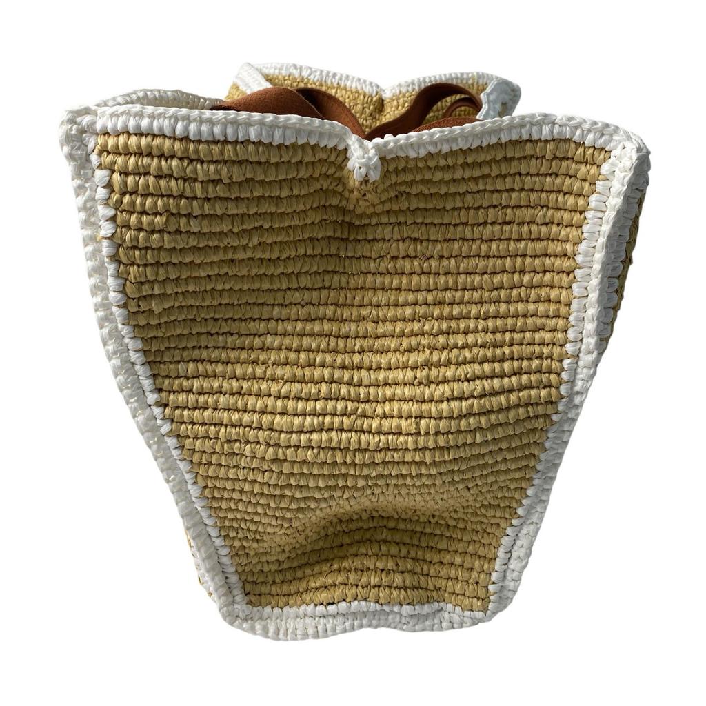 Used MARNIShoulder Bag beige/Brown Raffia Women