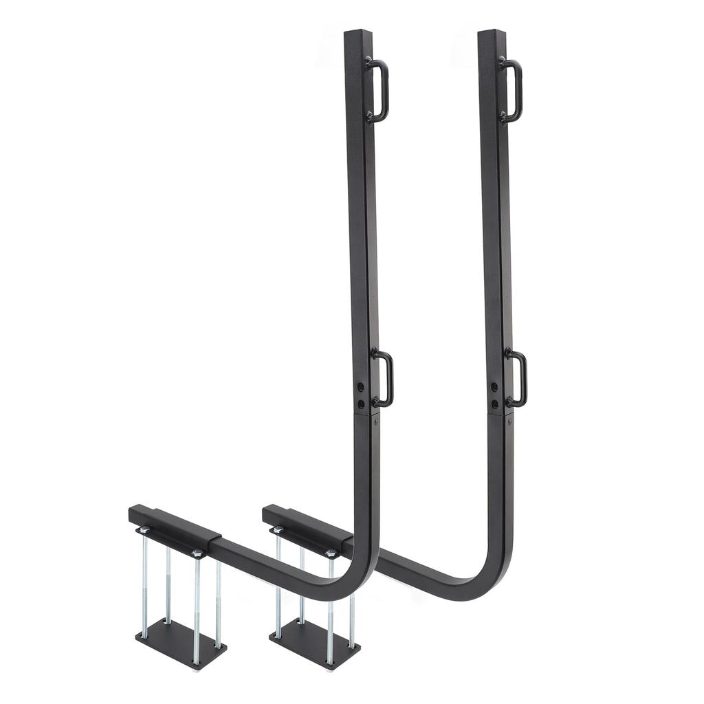 RV Bumper Mount Tote Tank Carrier Dump Tote Tank Holder Bracket with Heavy Duty Strap for 4 to 4.5in Wide 3.6 to 6in