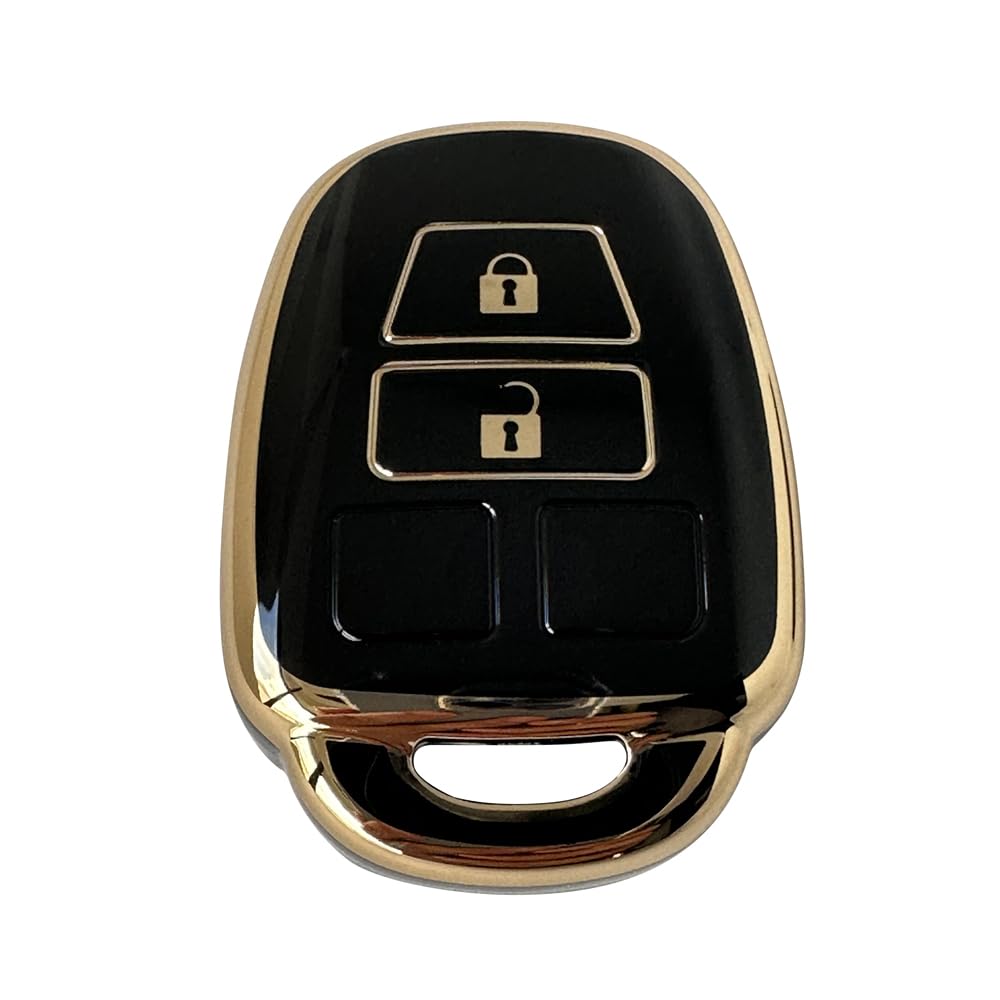 Kinotaka Toyota 2 Button Keyless TPU Key Cover Vitz Hiace