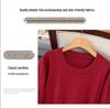 Plus Size Women's Loose Long Sweater Dress, Bust 150/160, 200/350 Jin, Round Neck, Style 8093