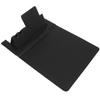 Wireless Charging Mouse Pad with Foldable Phone Holder USB Black Gaming Mouse Pad for PC Laptop Desk