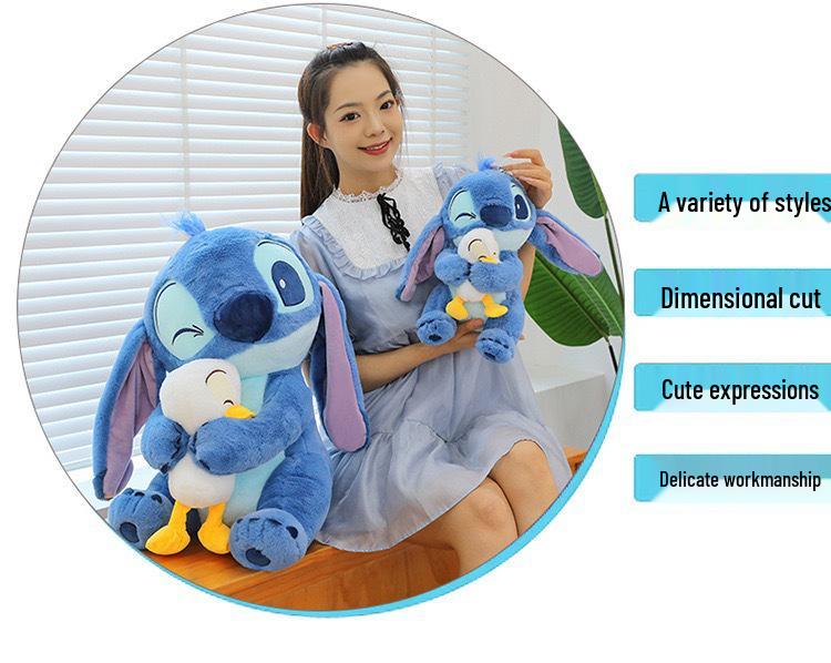 Cross-border Duffy Duck Plush Doll - Children's Bedside Sleeping Toy, Gift for Girlfriend
