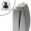 5pcs RV White Rounded Baggage Plastic Door Catch Compartment Latch Holders Clips for Camper Trailer Motorhome Car Accessories
