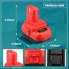 DM18PA14/MT18PA14 battery adapter for Dewalt/Makita/Milwaukee18V/20V Li-ion batteries to12V/14.4V NiMH batteries for power tools
