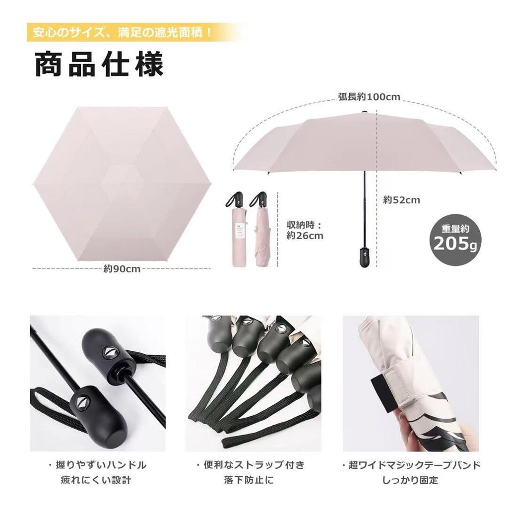 Evolutionary Folding Umbrella with UV Perfect for Rainy and Sun Protection Lilac Ash mocomoco's One-Touch Parasol, Windproof, Water-Repellent,