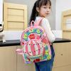 Kindergarten Primary School Students Schoolbag Cartoon Animation Boys And Girls Backpack Large Capacity Children'S Backpack Tide