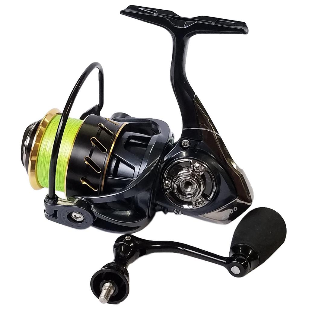 Glory Fish TRAVERSE 2500 Spinning Reel with PE 150m 0.8 Line,