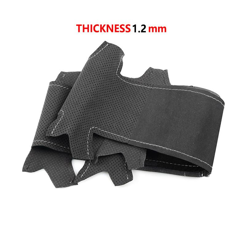 Zamszowa skórzana osłona kierownicy samochodu tapicerka dla BMW M Sport E81 E82 E87 E88 E90 E91 E92 E93 2006-2011 X1 E84 2011 2012 2013