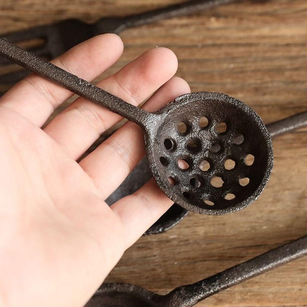 Rustic Style Iron Spoon Fork Wall Decor Vintage Cast Iron Kitchen Wall Art Farmhouse