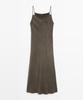 Masimodutti Fluid Lingerie Strap Dress
