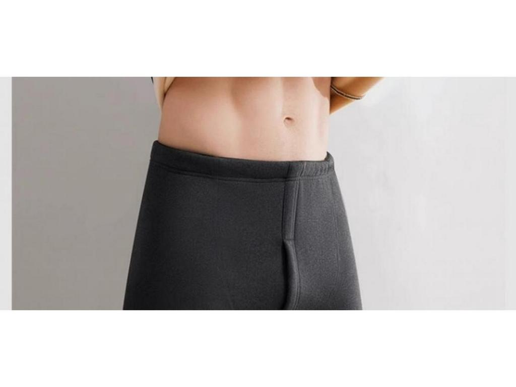Men's Thick Lambswool Thermal Underwear Set - Velvet-Enhanced for Cold Protection, Heat Retention, and Autumn/Winter Comfort