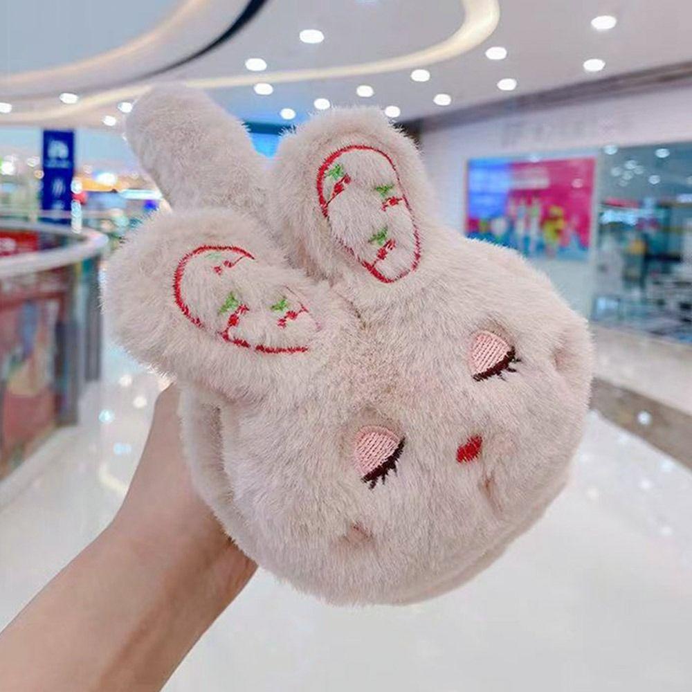 Fluffy Earflaps Warm Ear Warmer Winter Plush Earmuffs for Men Women