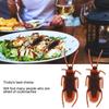 100Pcs Soft Material Fake Cockroach Lifelike Halloween Props Durable Trick Toys  April Fools Day