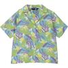 Aloha Vent Shirt P Plant Gravel L S/S
