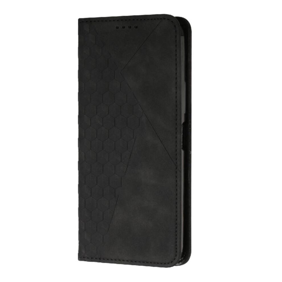 (Black) Flip Case for iphone 16e Kickstand Pu Leather Card Insertion Wallet