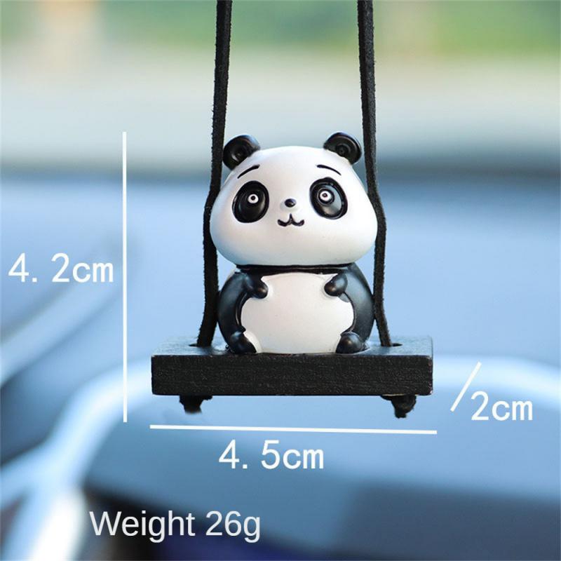 Panda Car Accessories Beautiful And Practical Creativity Home Decorations Panda Pendant Repeated Use Panda Household Products