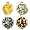 20pcs High Quality 7mm Floral Button Buckle Mini 4 Colors DIY Coats Clothes Metal Buckles for 1/6