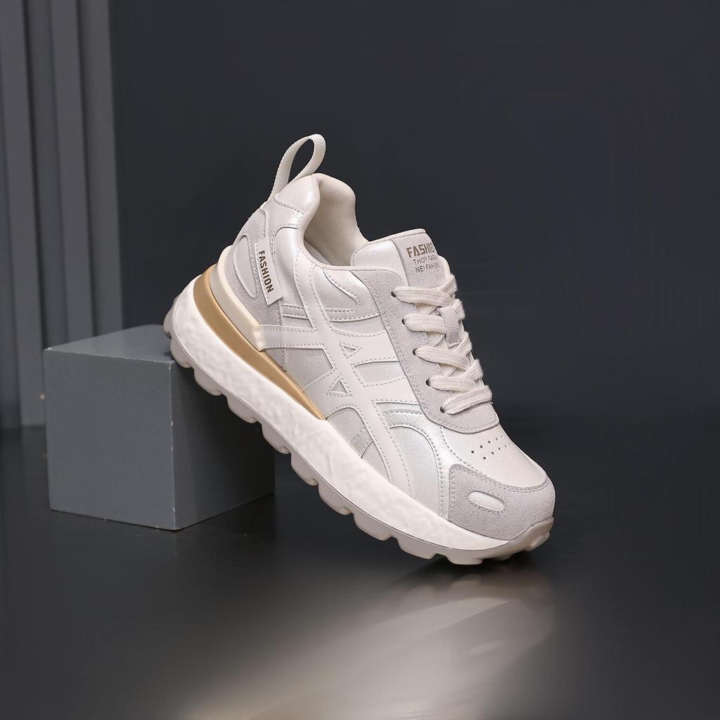 Daddy shoes 22 new autumn shoes thick-soled heightened lightweight soft-soled Forrest Gump casual sports shoes