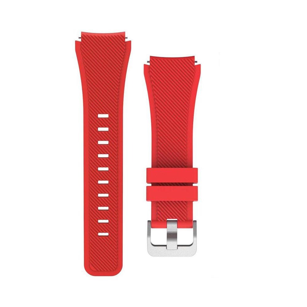 Classic 22mm Silicone Band for Samsung Watch 3/Gear S3 Frontier/Huawei Watch 3/3 Pro/GT/2 Sports Wristband for Amazfit GTR/Stratos/Pace