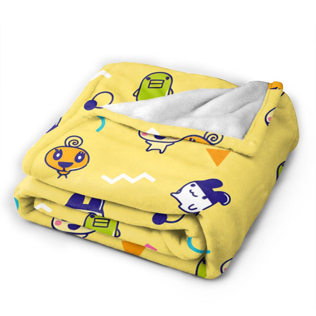 Kuchipatchis Mametchi Blanket Quality Soft Throw Blanket Winter Travel Office Living Room Novelty Bedspread