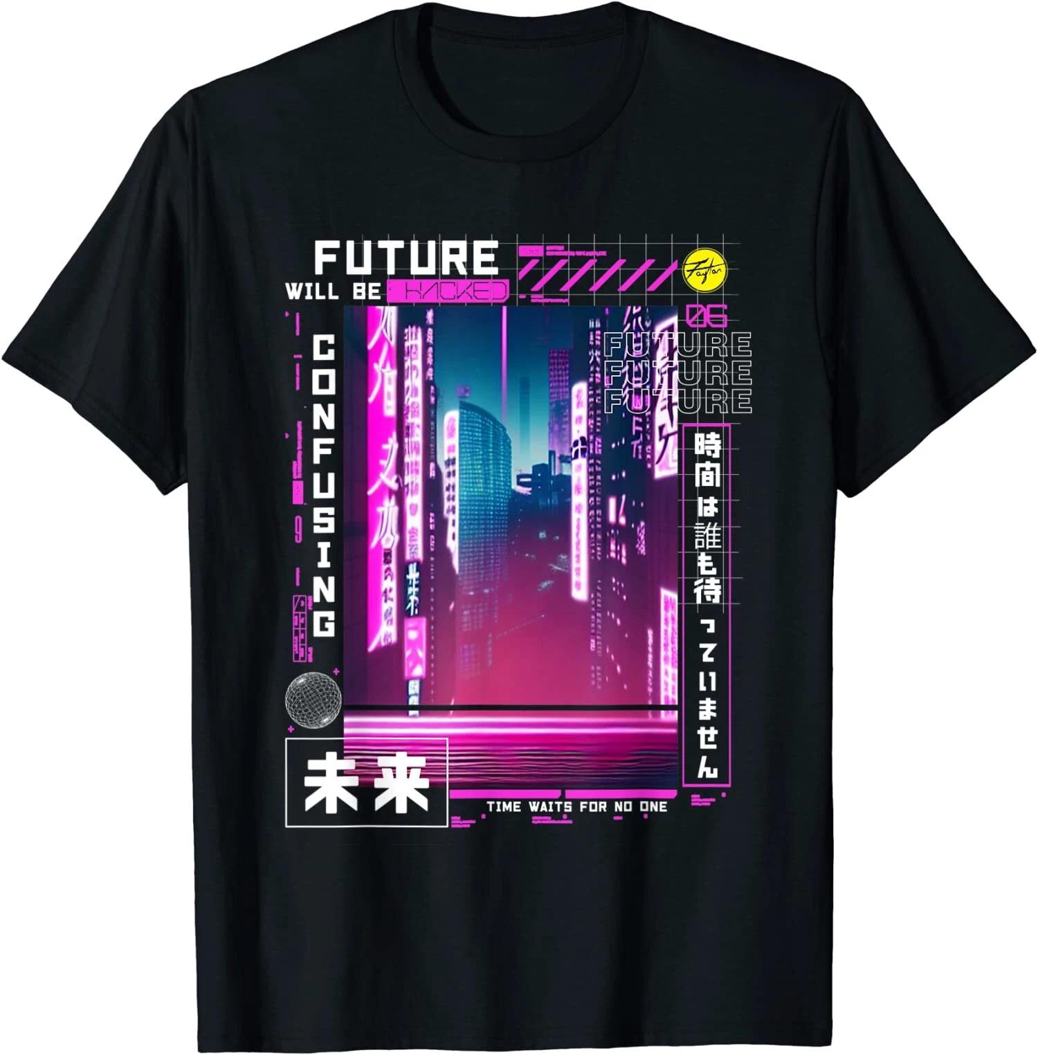 Men s and Women s T-shirts NEW LIMITED Tokyo vaporwave in japanese retro aesthetic Design Tee T-Shirt S-3XL L