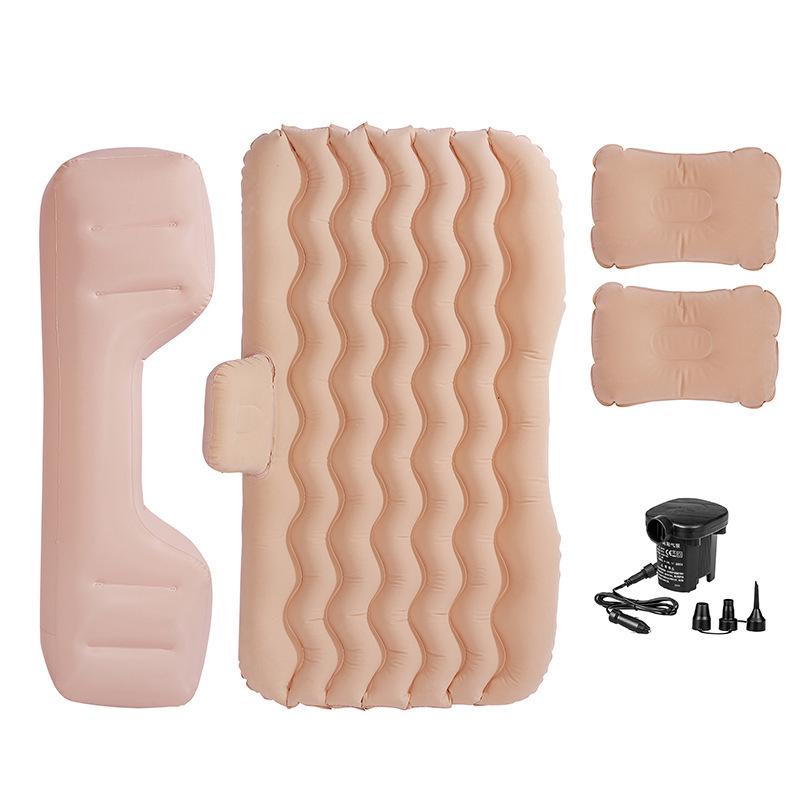 Thickened Car Inflatable Travel Mattress: Rear Seat Folding Bed for SUVs & Sedans