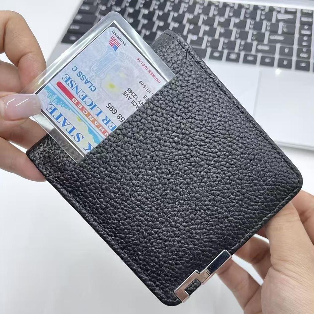 2025 Cross-border Men's Short Bifold Horizontal Wallet