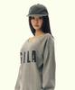 Gillaakaibeu Script Lettering Trucker Cap_Khaki