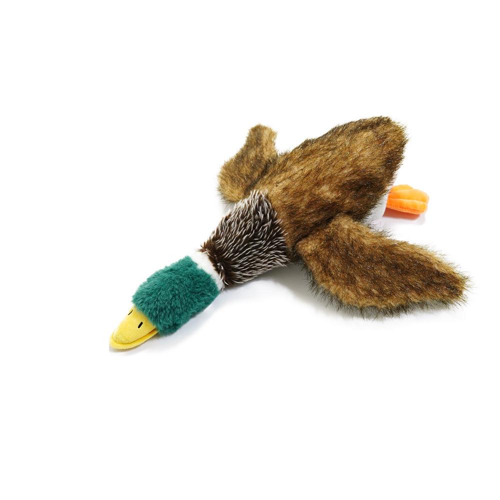 Plush Duck Sound Toy Stuffed Squeaky Animal Squeak Dog Toy Cleaning Tooth Dog Chew Toys Pet Dog Accessories Toys