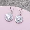 French Minimalist Sunflower Zircon Earrings - Luxury Fashion Gift