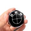 XZCZC1 For BMW For BMW Hubcaps 68mm Blue White Black and White 56mm Black and White Hub Center Plastic Cap LOGO